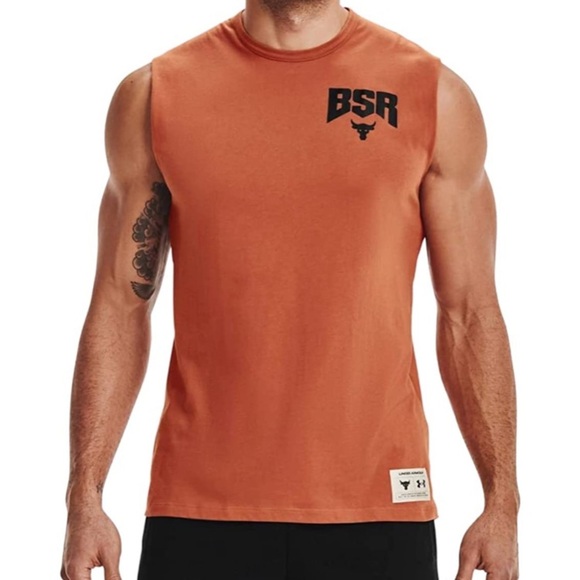Under Armour Men's Project Rock Show Your BSR Sweat Activated Muscle Tank - Picture 1 of 11